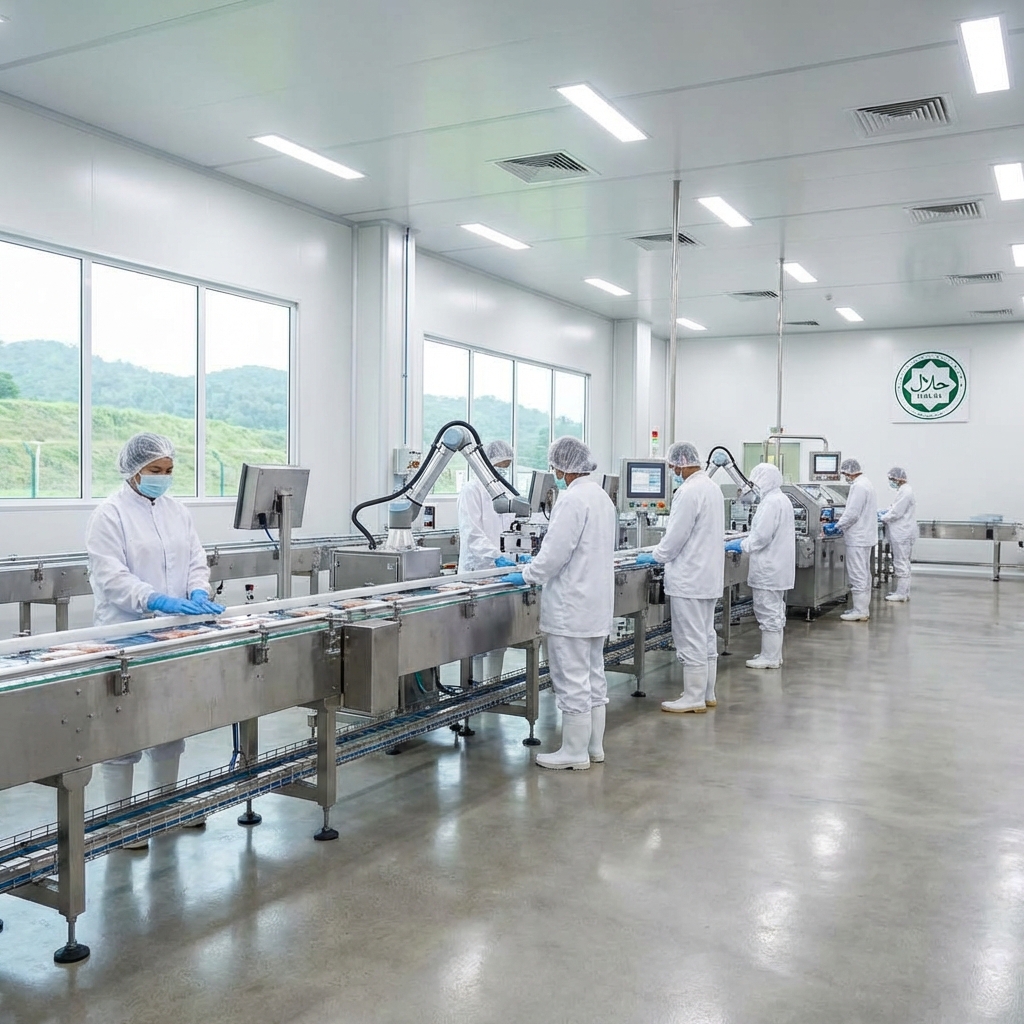 Premium Halal Food Manufacturing Process